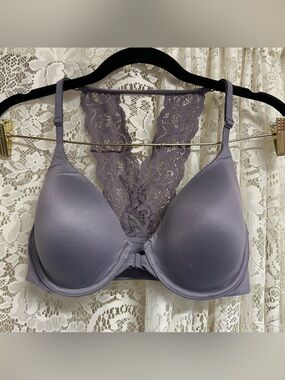 Victoria’s Secret Purple Racerback Perfect Coverage Bra